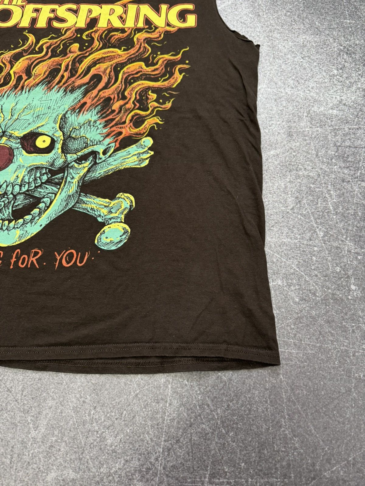 Band Tees Vintage Offspring 2015 Tour tank Top Band tee shirt Size US L / EU 52-54 / 3 - 4 Thumbnail