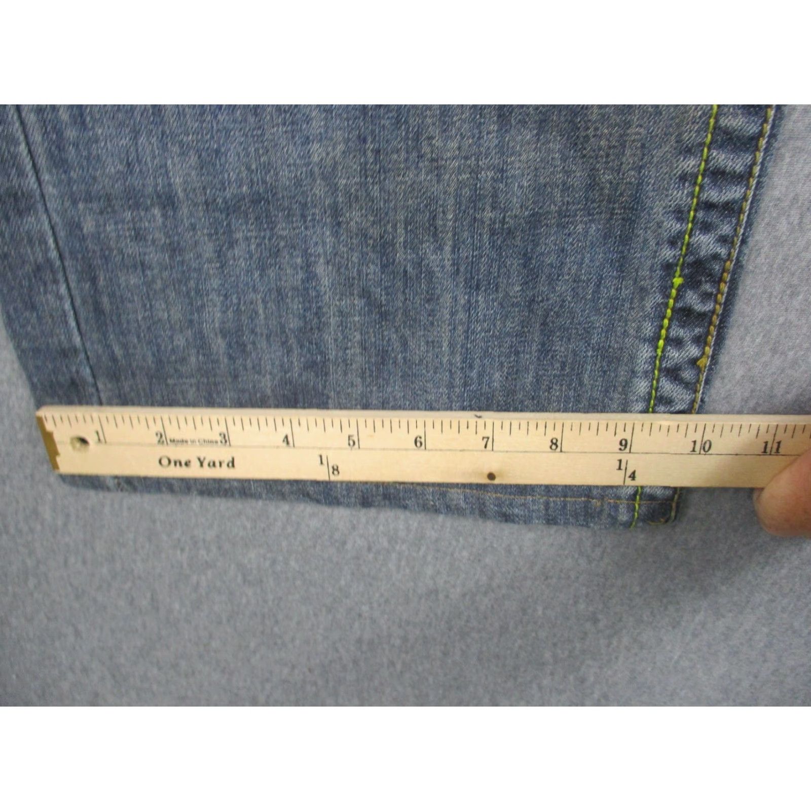 Akademiks Akademiks Jeans Mens 38 Straight Leg Embroidered Back Pockets Distressed Denim 3 Size US 38 / EU 54 - 7 Thumbnail
