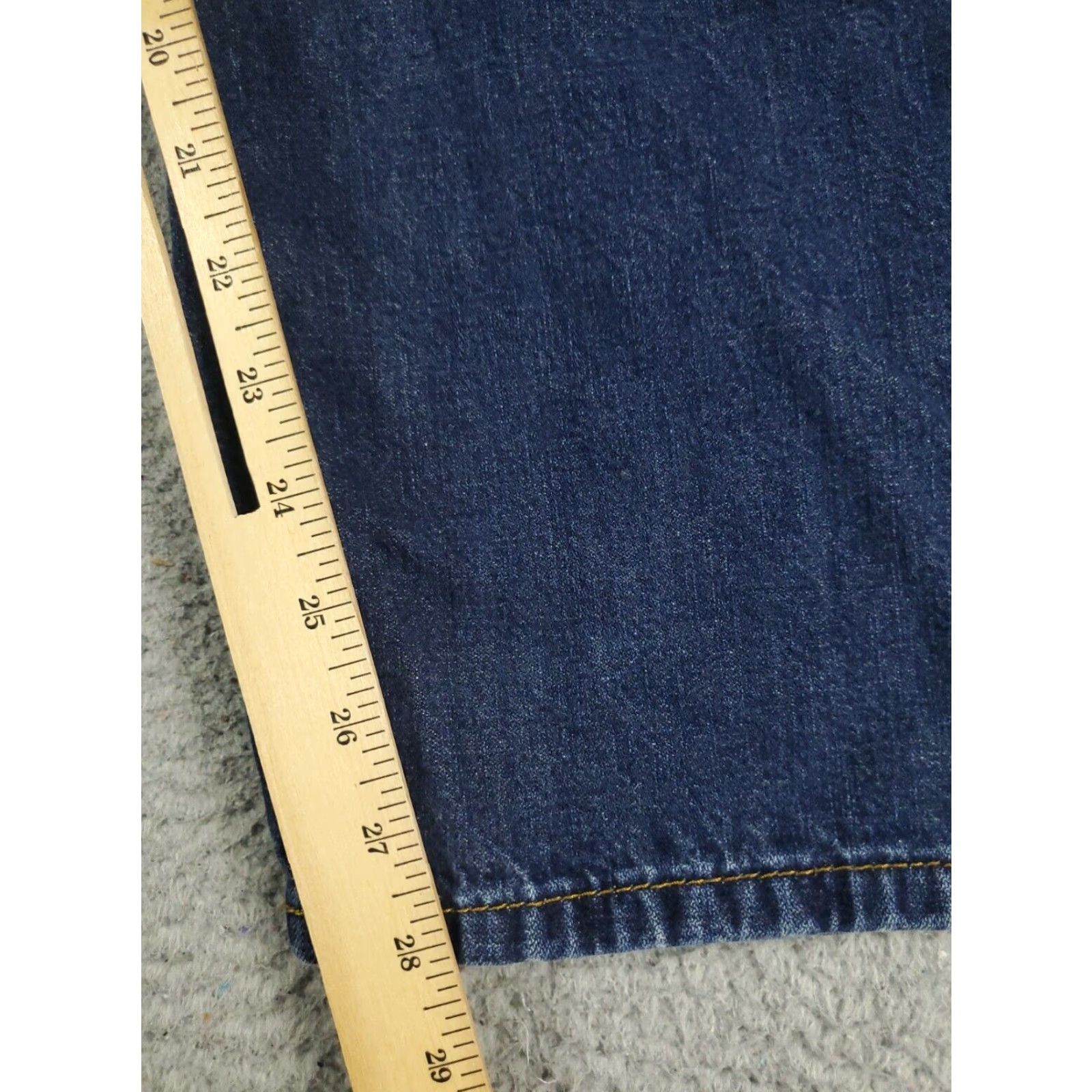 Levi's Levis 569 Jeans Blue Straight Leg Men's 36x28 Cotton Denim Pants Size US 36 / EU 52 - 5 Thumbnail