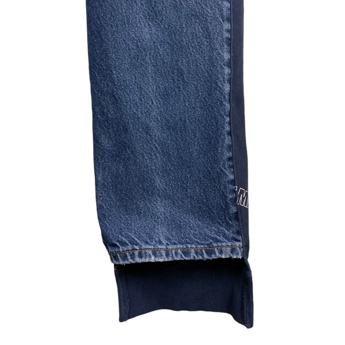 Undercover Undercover 22AW Docking Docking Denim Sweat Pants Size US 35 - 6 Thumbnail