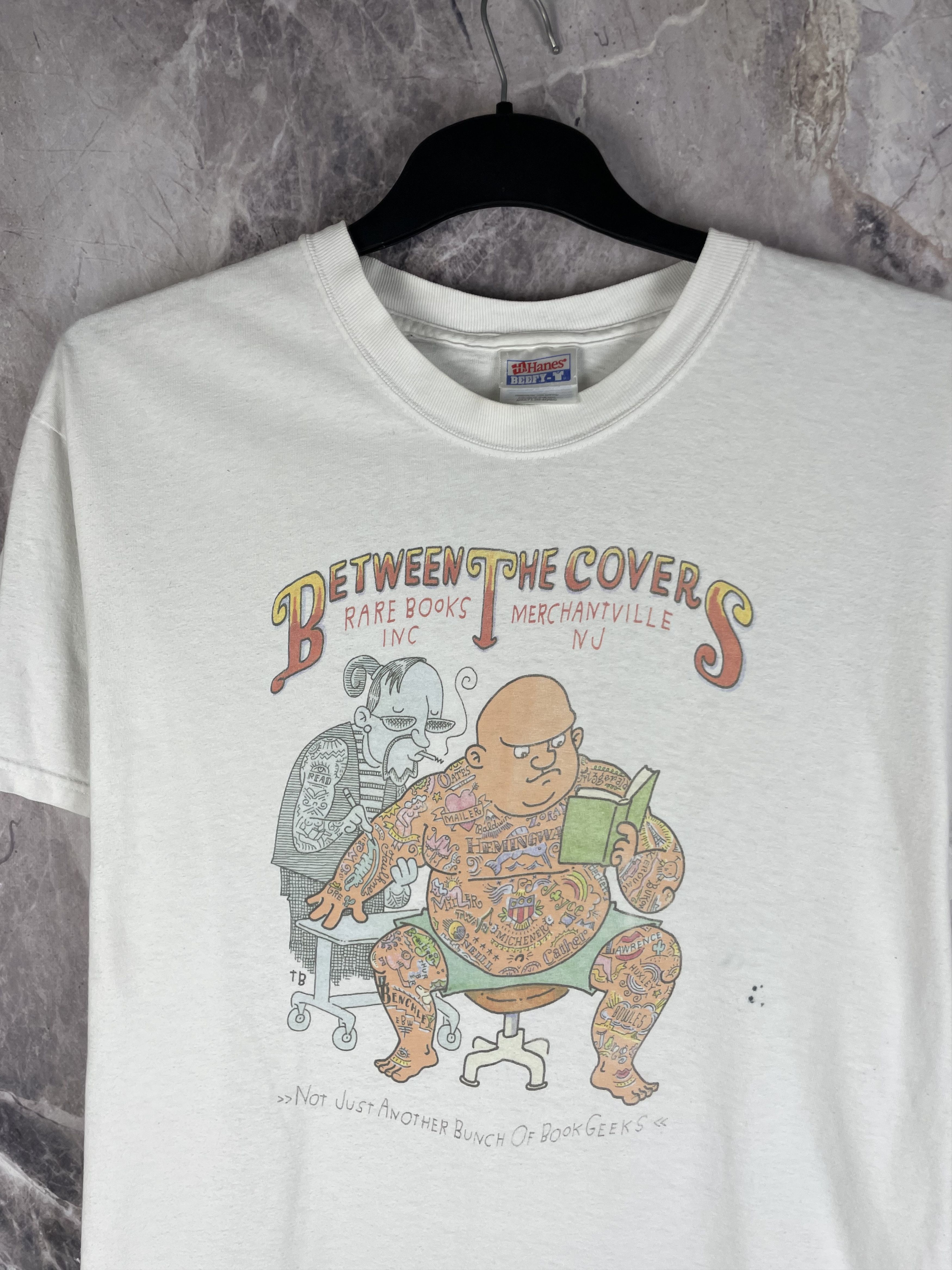 Vintage VINTAGE 90S HUMOR TEE TATTOO Size US L / EU 52-54 / 3 - 3 Thumbnail