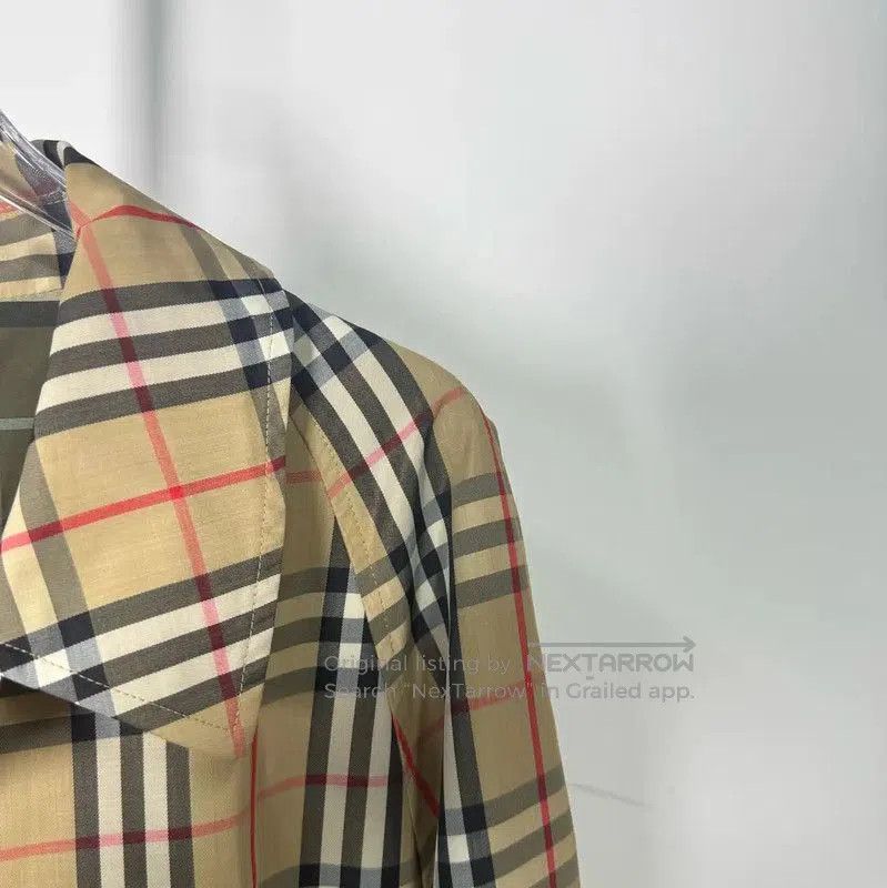 Burberry Burberry Colorblock Cotton Women's Trench Coat. Size M / US 6-8 / IT 42-44 - 4 Thumbnail