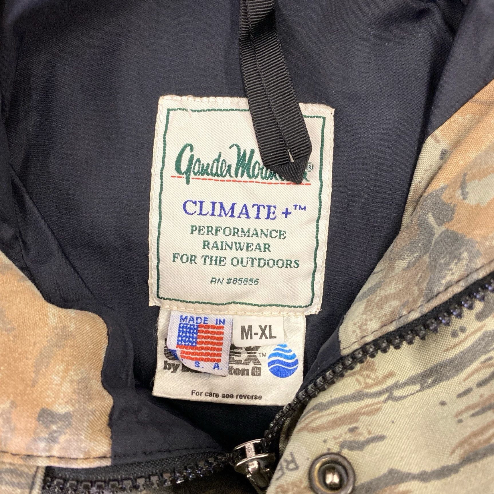 Vintage VINTAGE Gander Mountain Mens M-XL Jacket Camo Hunting USA Hooded Size US XL / EU 56 / 4 - 4 Thumbnail