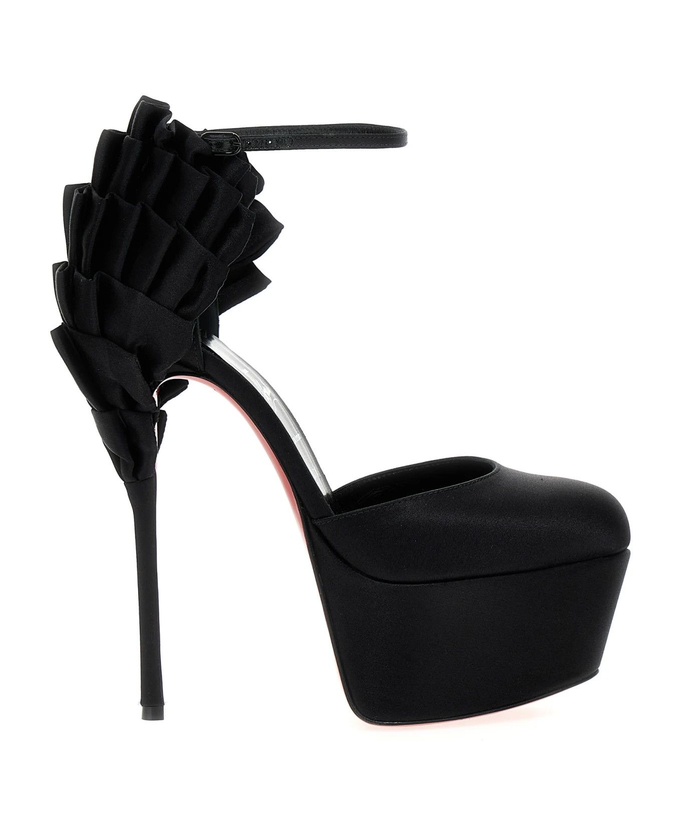 Christian Louboutin o1s1wg110924 Maria Frou Alta Pumps in Black Size US 9 / IT 39 - 1 Thumbnail