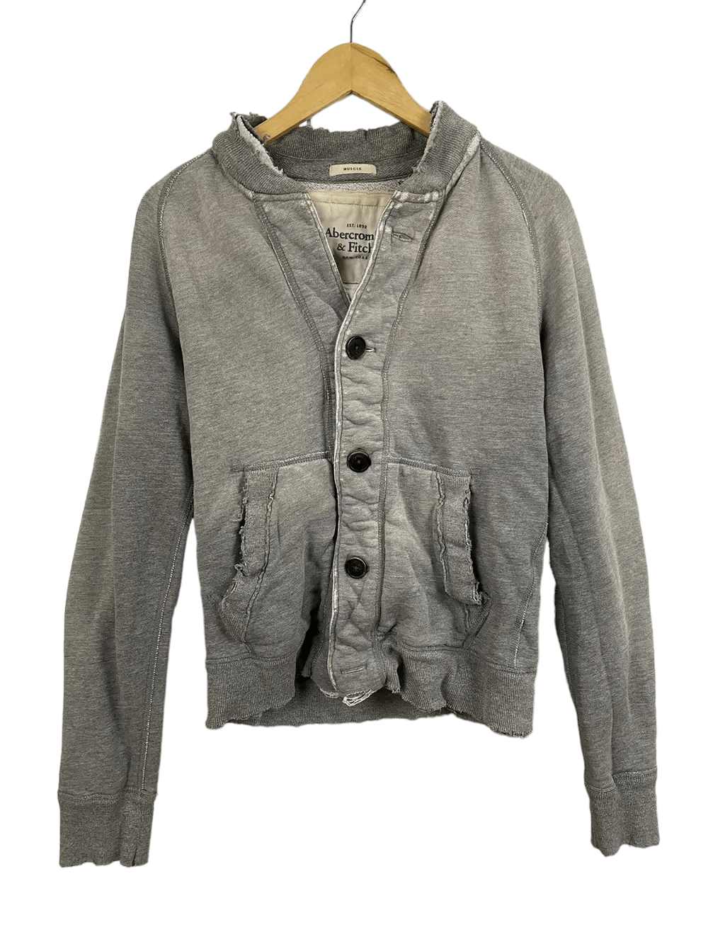 Abercrombie & Fitch × Vintage Vintage Abercrombie & Fitch Distressed Jacket Size US S / EU 44-46 / 1 - 3 Thumbnail