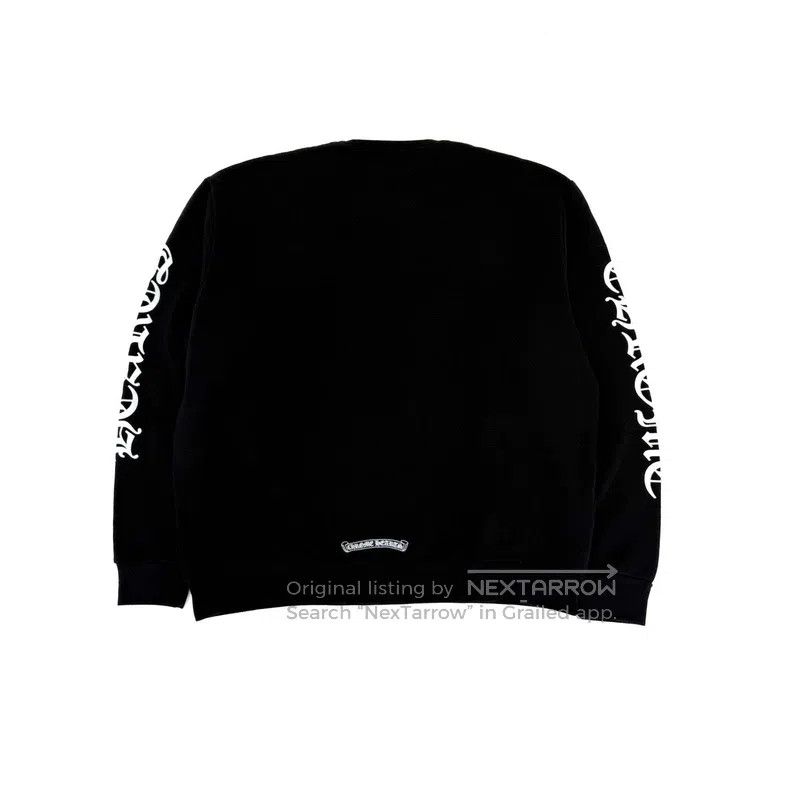 Chrome Hearts CHROME HEARTS Size M Black letter sweater Size US M / EU 48-50 / 2 - 2 Thumbnail