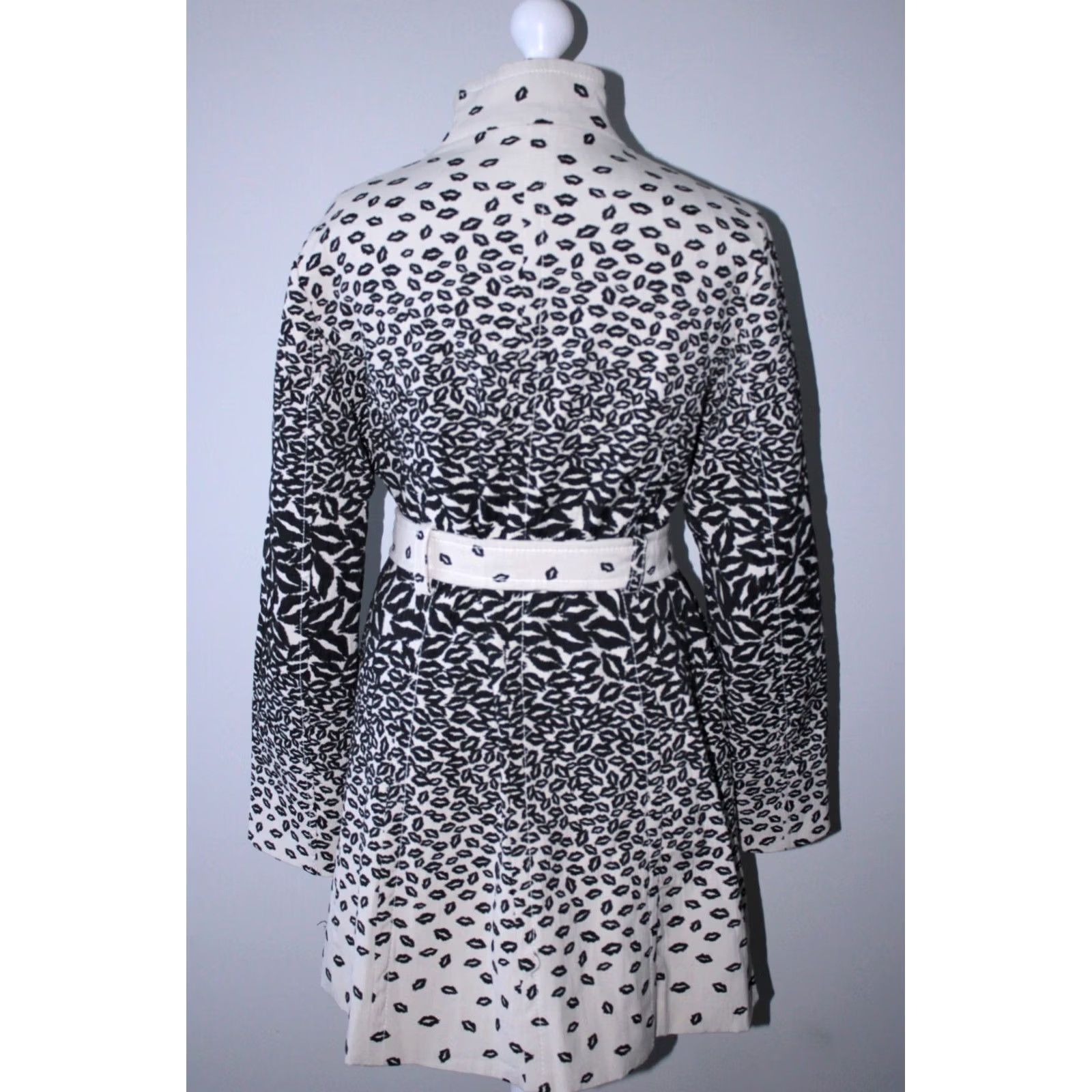 Desigual Desigual white black jacket coat Size 44 Womens Size M / US 6-8 / IT 42-44 - 4 Thumbnail