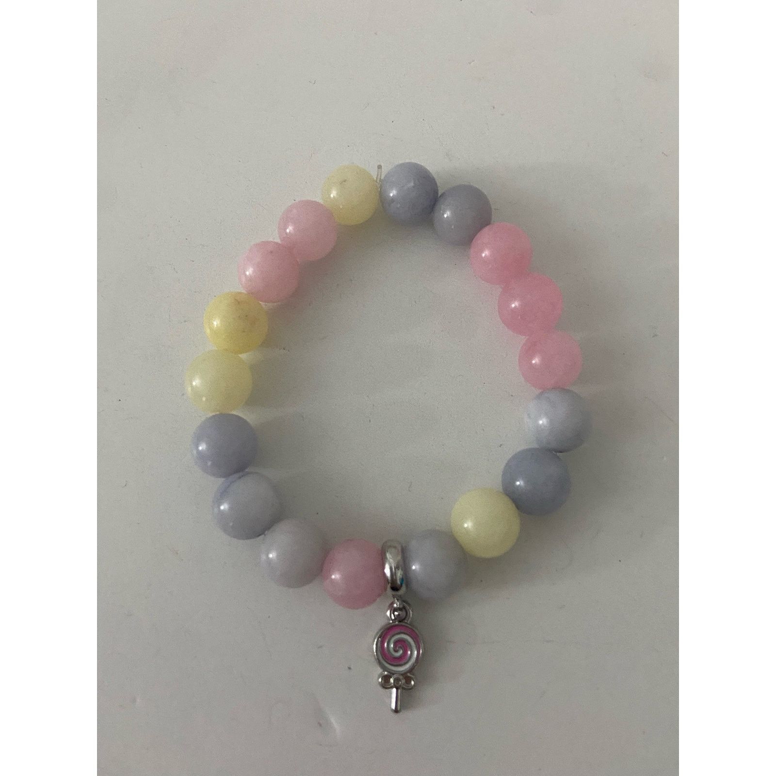 Handmade rainbow morganite bead bracelet Size ONE SIZE - 4 Thumbnail