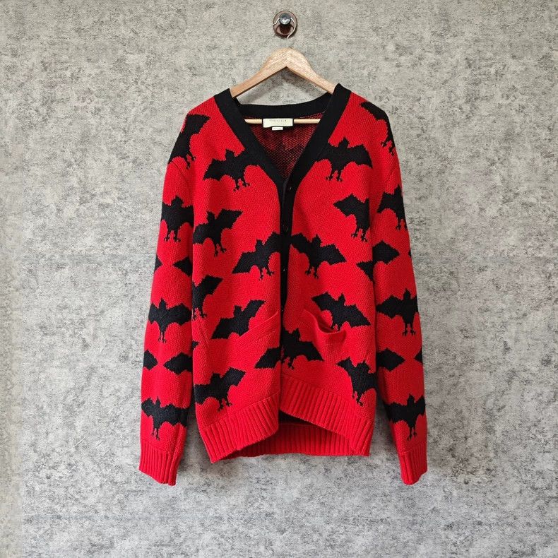 Gucci Gucci Bat Loose Knitted Cardigan coat Size M / US 6-8 / IT 42-44 - 1 Thumbnail