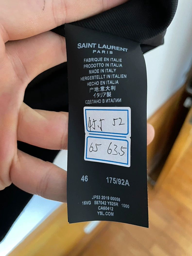 Yves Saint Laurent saint laurent 19 FW radio jacket 2501-Nextarrow Size US S / EU 44-46 / 1 - 4 Thumbnail