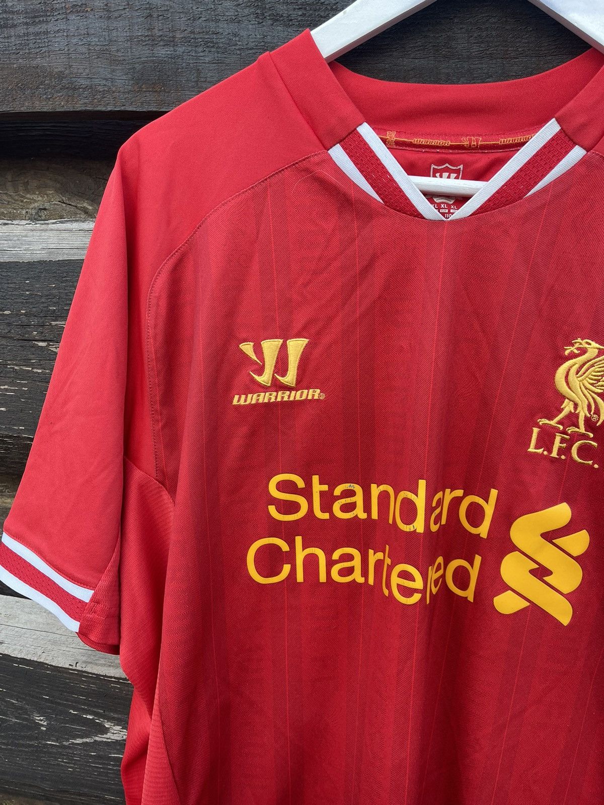 Warrior 2013 Warrior Liverpool red soccer jersey Size US XL / EU 56 / 4 - 4 Thumbnail