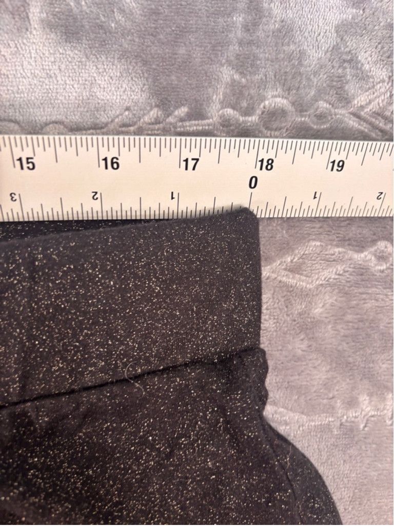 Torrid Women's Torrid Pants Size 3 Black and Gold Size 35" - 3 Thumbnail