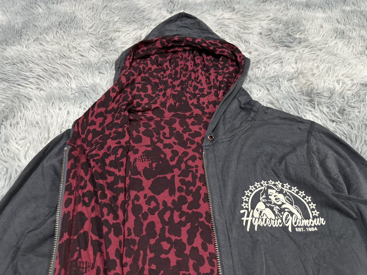 Hysteric Glamour 🔥Y2K Hysteric Glamour Skull Leopard Reversible Hoodie Size US S / EU 44-46 / 1 - 2 Thumbnail
