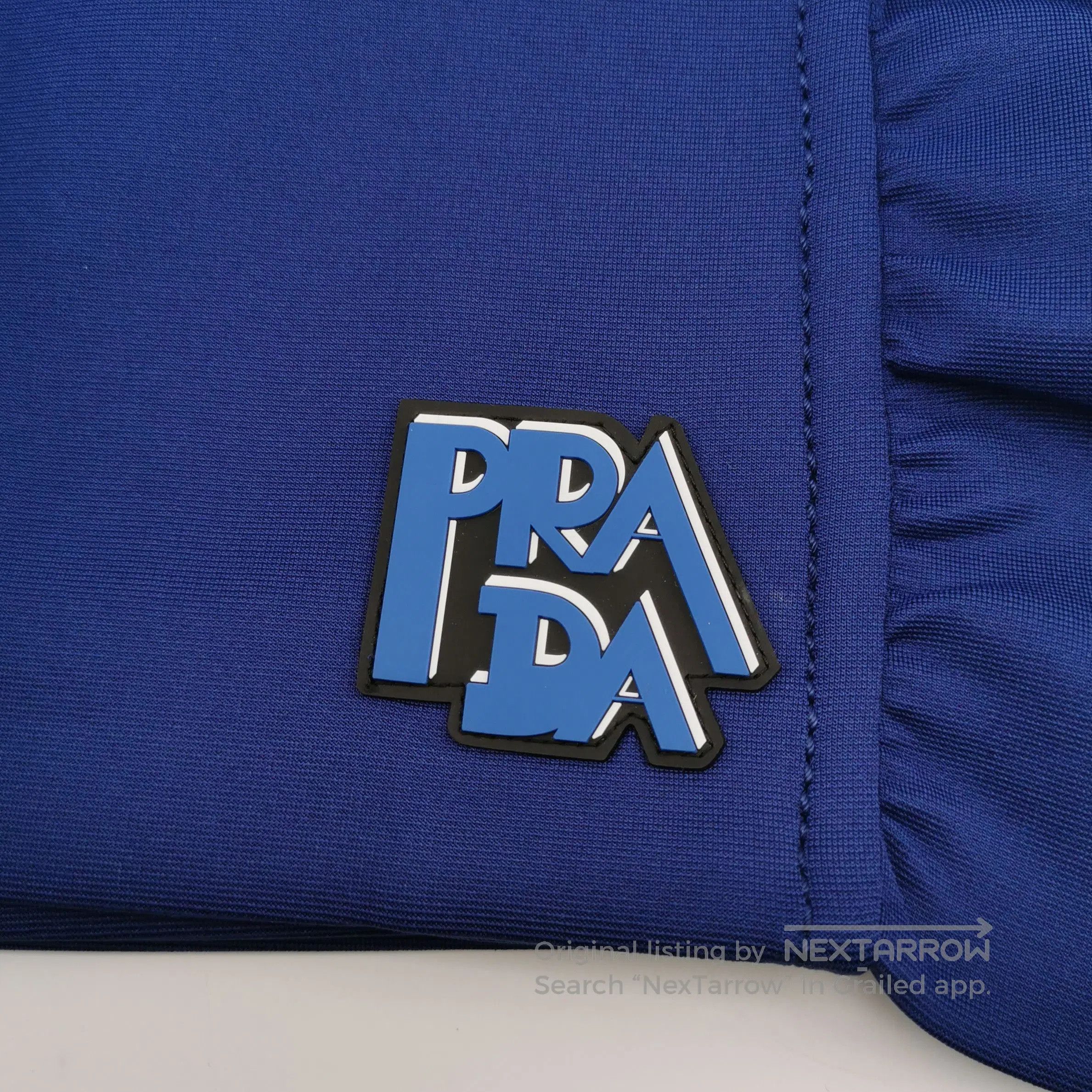Prada Prada Solid Color Logo Half Skirt . Size 37" - 3 Thumbnail