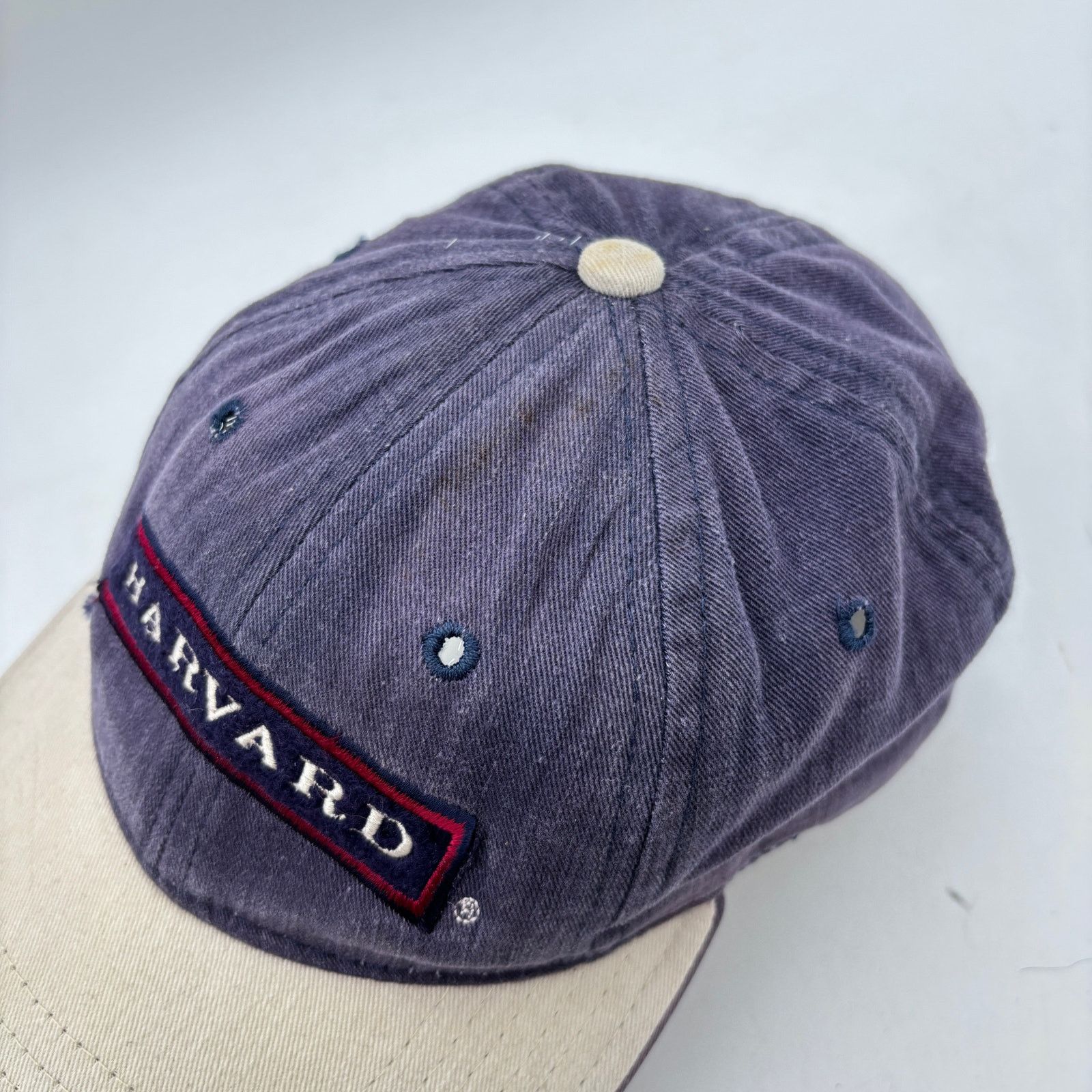 Vintage VTG Harvard University Strapback Hat University Square 90s Size ONE SIZE - 10 Thumbnail
