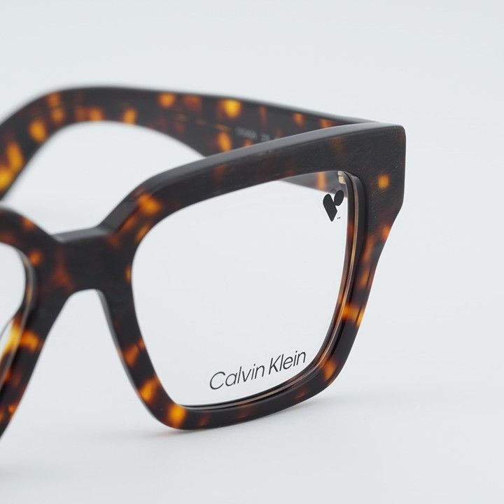 Calvin Klein Calvin Klein CK24526 235 Eyeglasses Havana 52mm Square Frame Size ONE SIZE - 6 Thumbnail