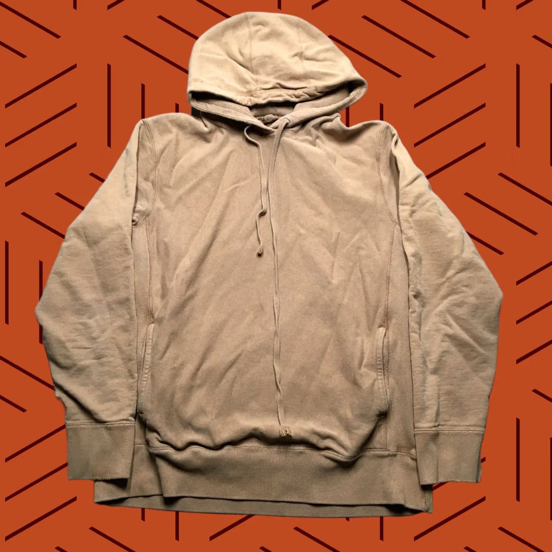 3sixteen 3sixteen Heavyweight Terry Hoodie Mens XL Brown Premium Essential Distressed Size US XL / EU 56 / 4 - 1 Thumbnail