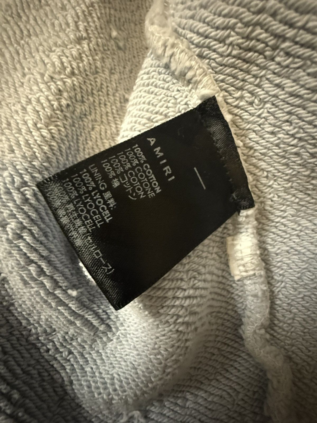 Amiri Amri zip up shotgon distressed hoodie Size US L / EU 52-54 / 3 - 7 Thumbnail