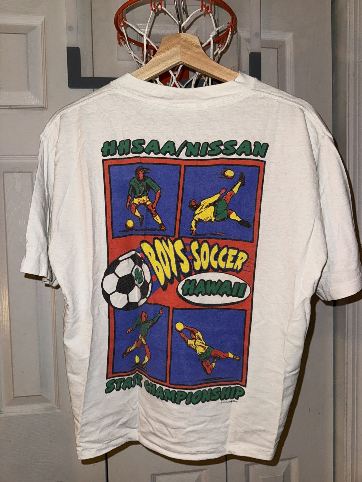 Vintage Vintage High School Soccer Tee Size US L / EU 52-54 / 3 - 2 Thumbnail