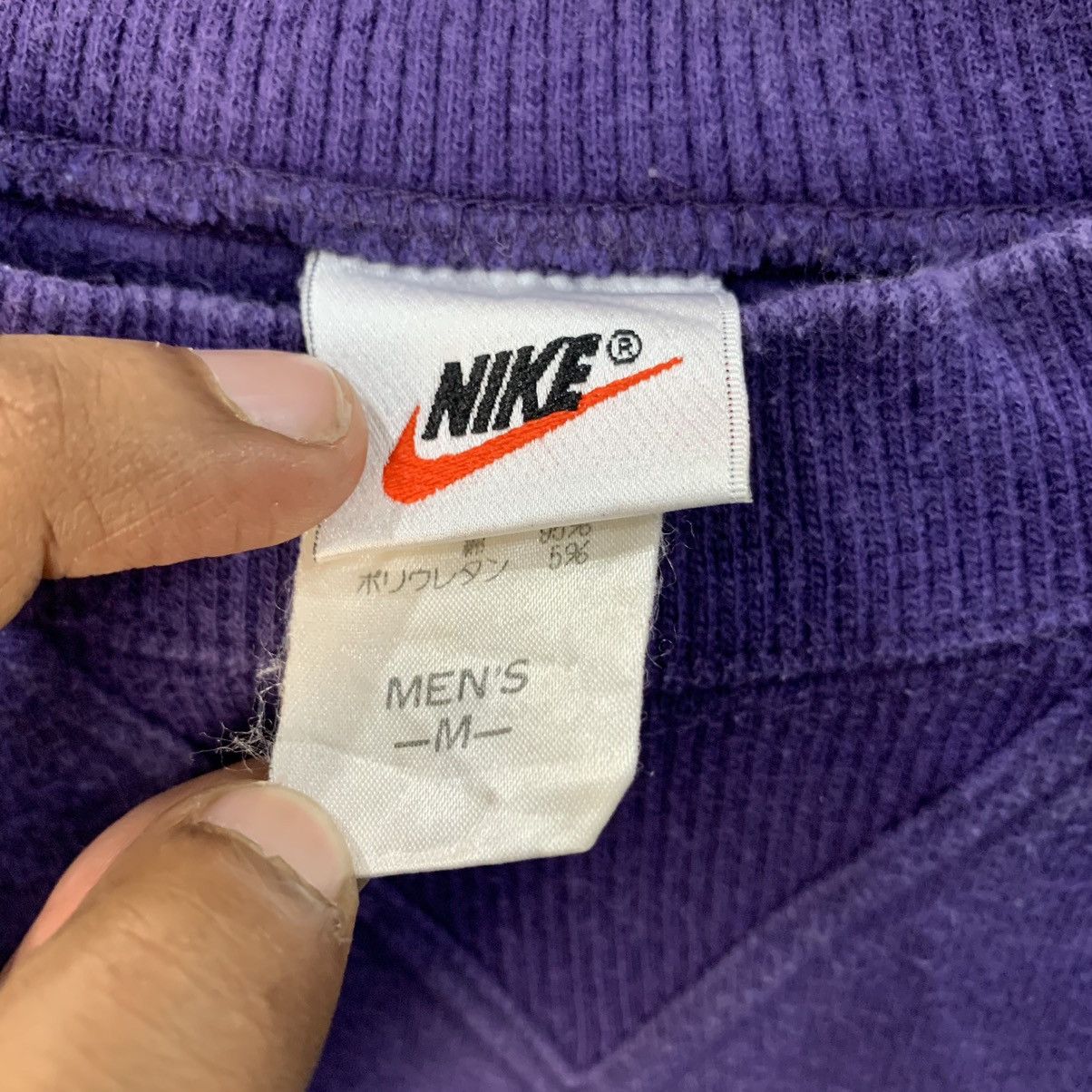 Nike vintage 90s nike swoosh sweatshirt Size US M / EU 48-50 / 2 - 3 Thumbnail