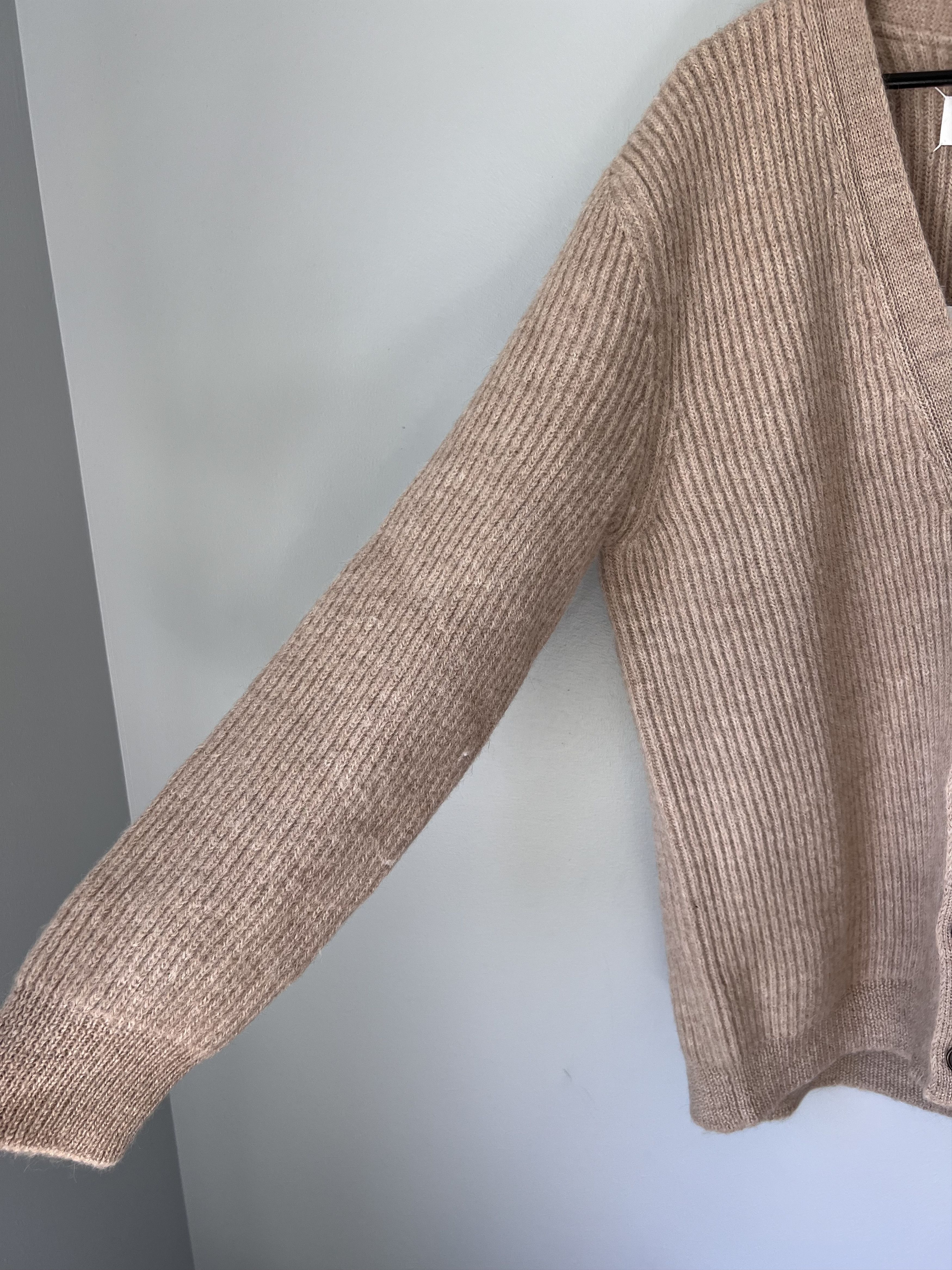 Maison Margiela Maison Margiela Wool Cardigan in Beige Size US M / EU 48-50 / 2 - 4 Thumbnail