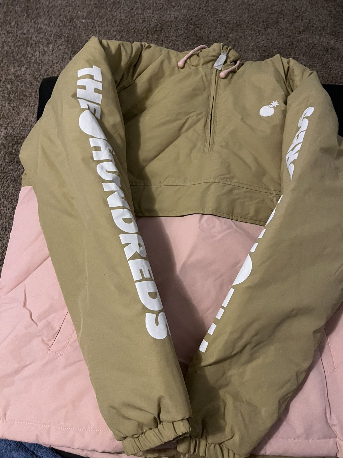 image of The Hundreds Anorak in Pink, Men's (Size 2XL)