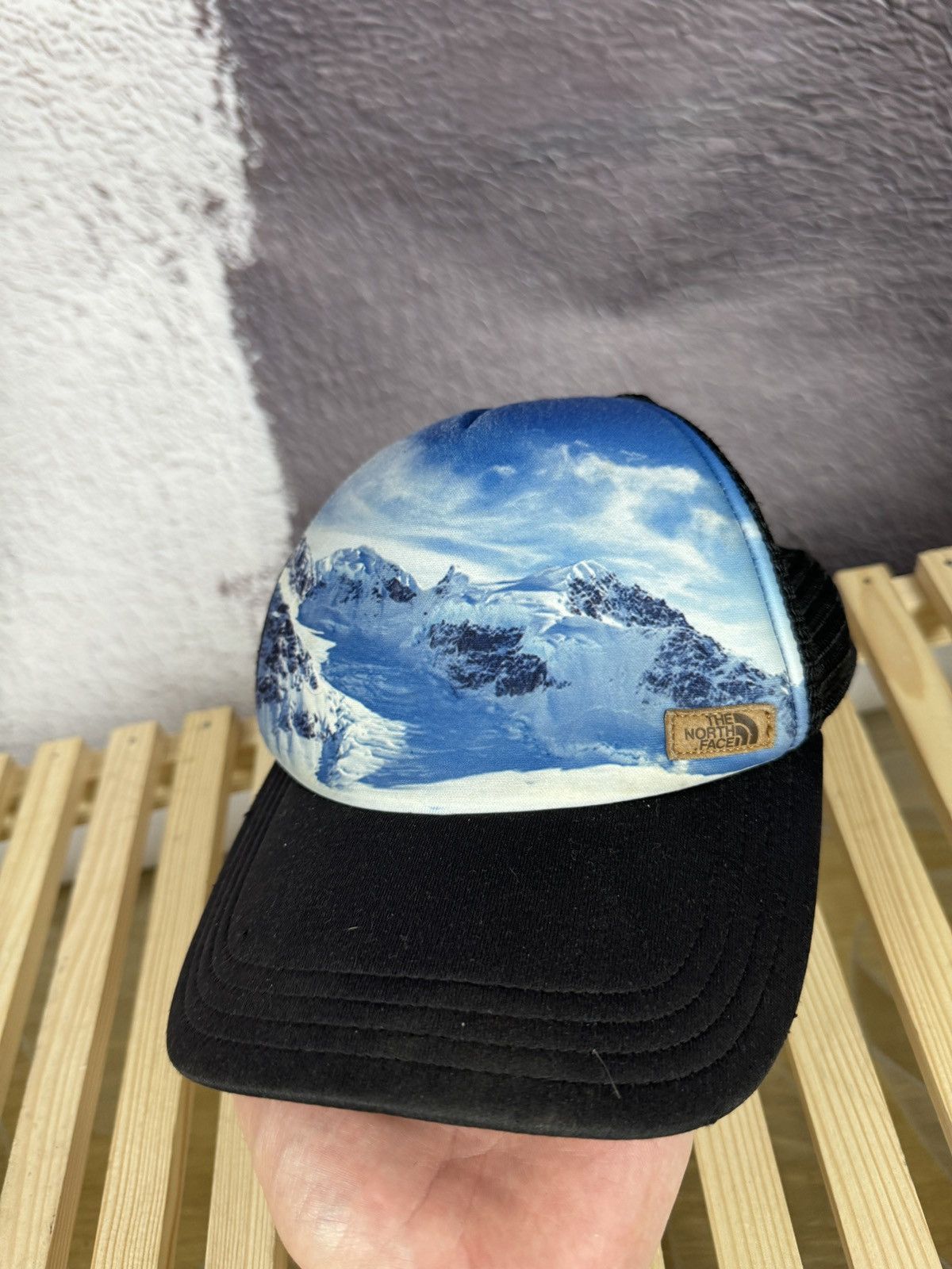 Other The North Face Blue Snow Mountain Peaks Ski Trucker cap Size ONE SIZE - 4 Thumbnail