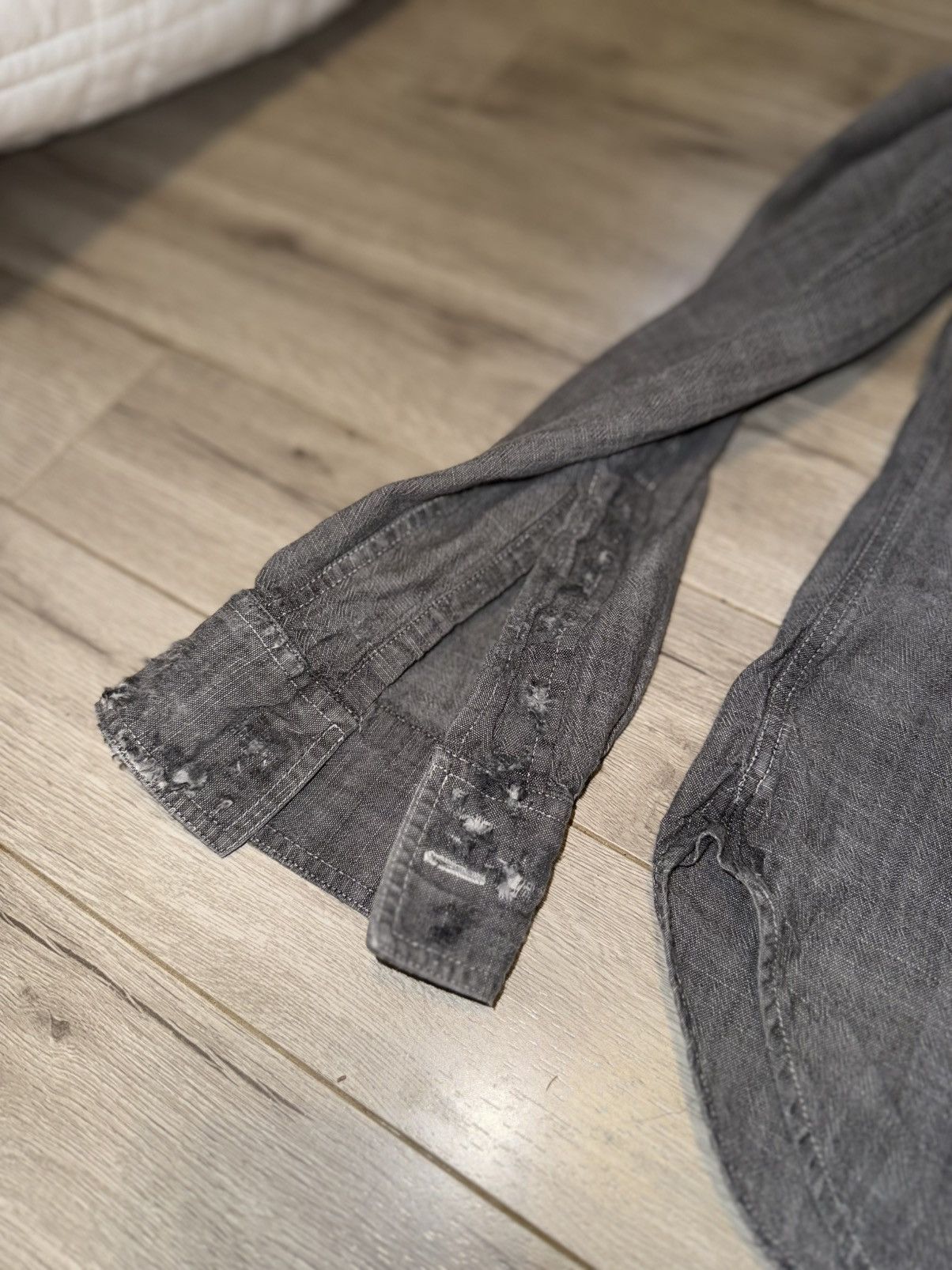 Southpole custom distressed button up Size US XL / EU 56 / 4 - 7 Thumbnail