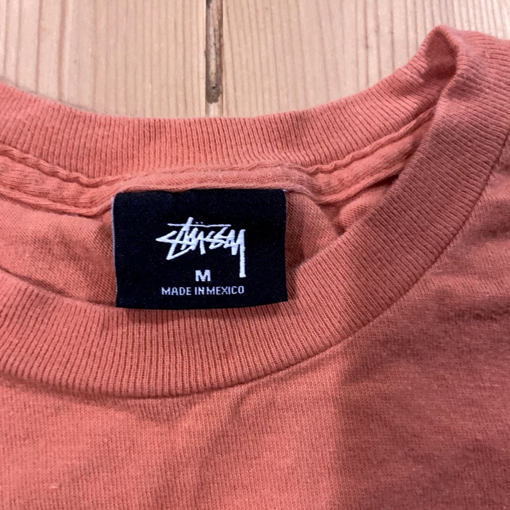 Vintage Stussy Shirt - Mens M Red Cotton Blend Graphic Print Short Sleeve Crew Neck Logo Tee Size US M / EU 48-50 / 2 - 6 Thumbnail