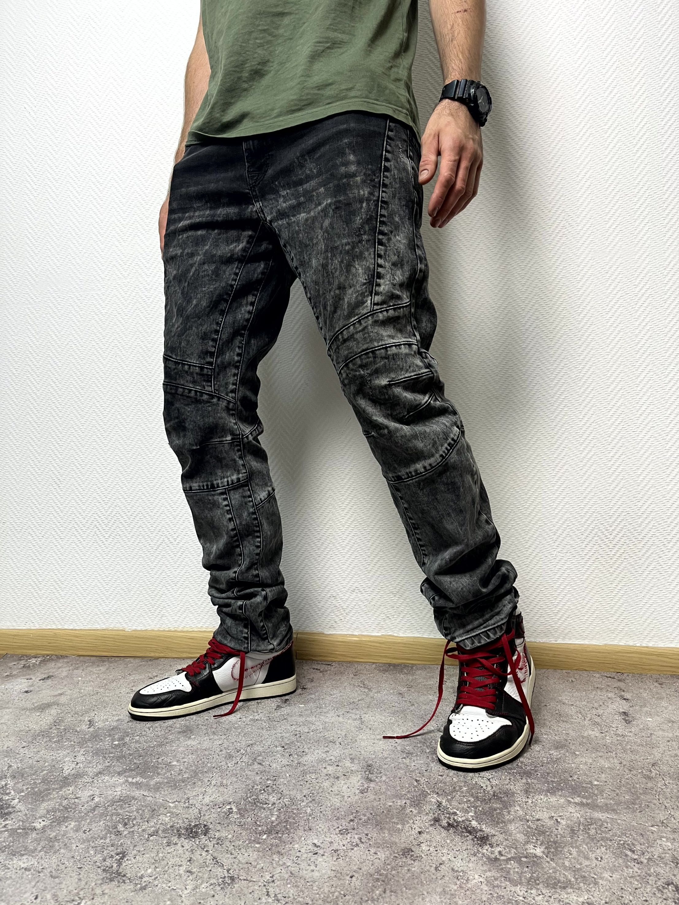 Other Cipo & Baxx Mens Washed Denim Slim Fit Gray Jeans Size 32 Size US 32 / EU 48 - 12 Thumbnail