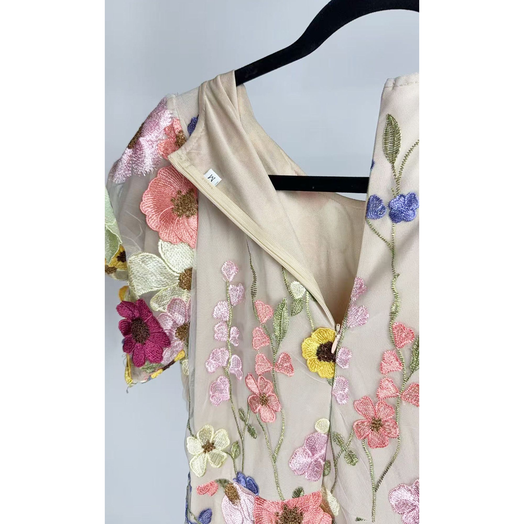 Other Women's Floral Maxi Evening Dress Party Formal Wedding Gown Size M / US 6-8 / IT 42-44 - 6 Thumbnail