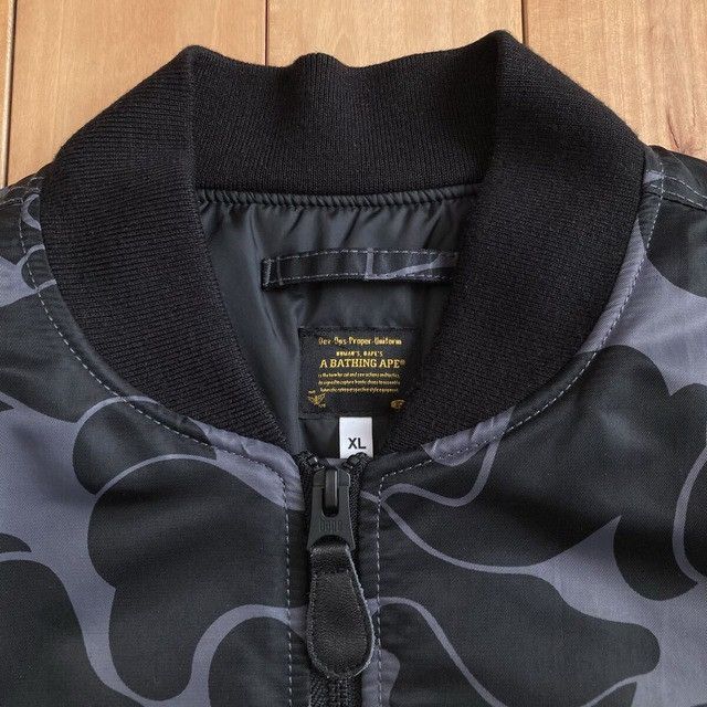 Bape BAPE STA MA-1 Bomber Jacket a bathing ape star BAPE CAMO Size US XL / EU 56 / 4 - 5 Thumbnail