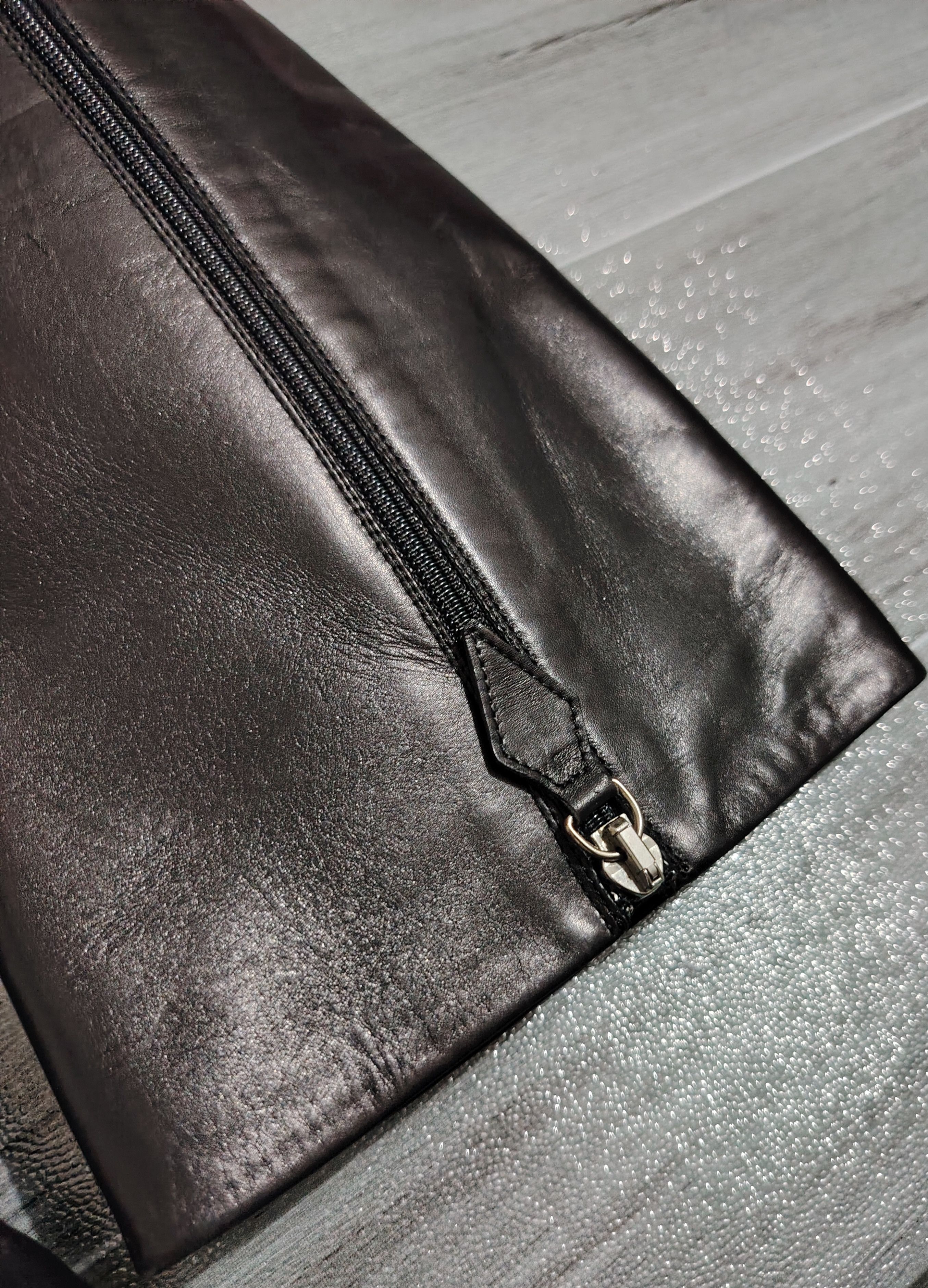 Jil Sander JIL SANDER - RAF SIMONS - Leather Knee-High Side Zip Boots Size US 6 / IT 36 - 7 Thumbnail