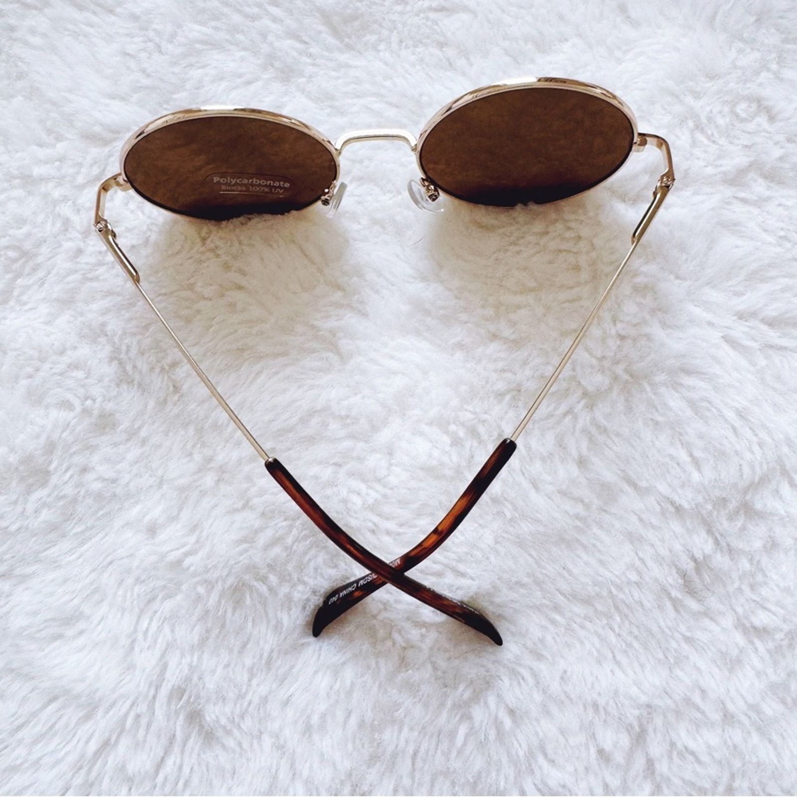 Other Henry Silver & Gold Rims Round Lens Sunglasses Size ONE SIZE - 6 Thumbnail