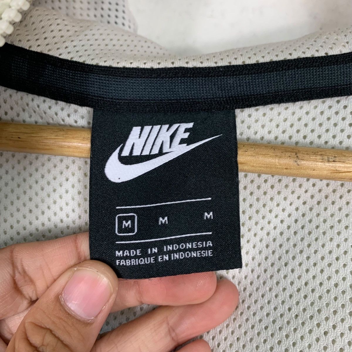 Nike NIKE Deep Pile Grey Fleece Zipper Hoodie Jacket #1059-C48 Size US M / EU 48-50 / 2 - 16 Thumbnail