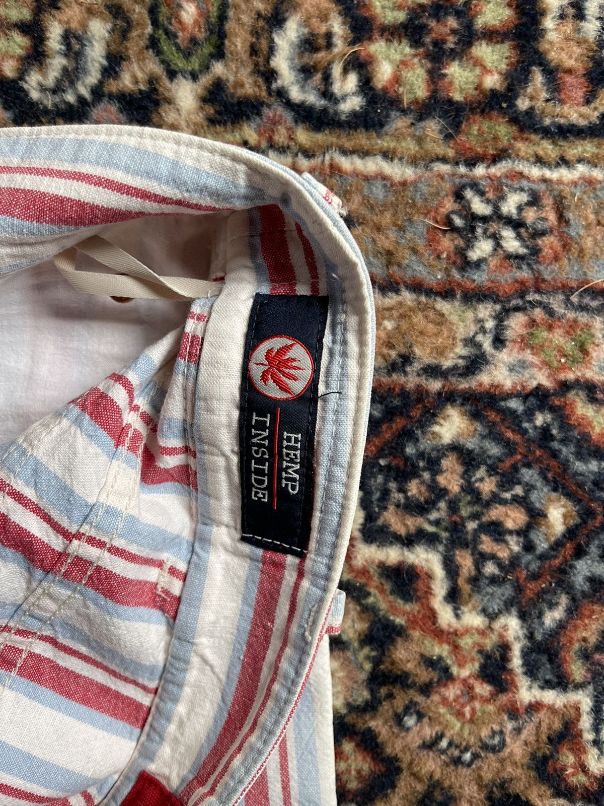Armani Vintage Armani Jeans stripe pants Size US 38 / EU 54 - 6 Thumbnail