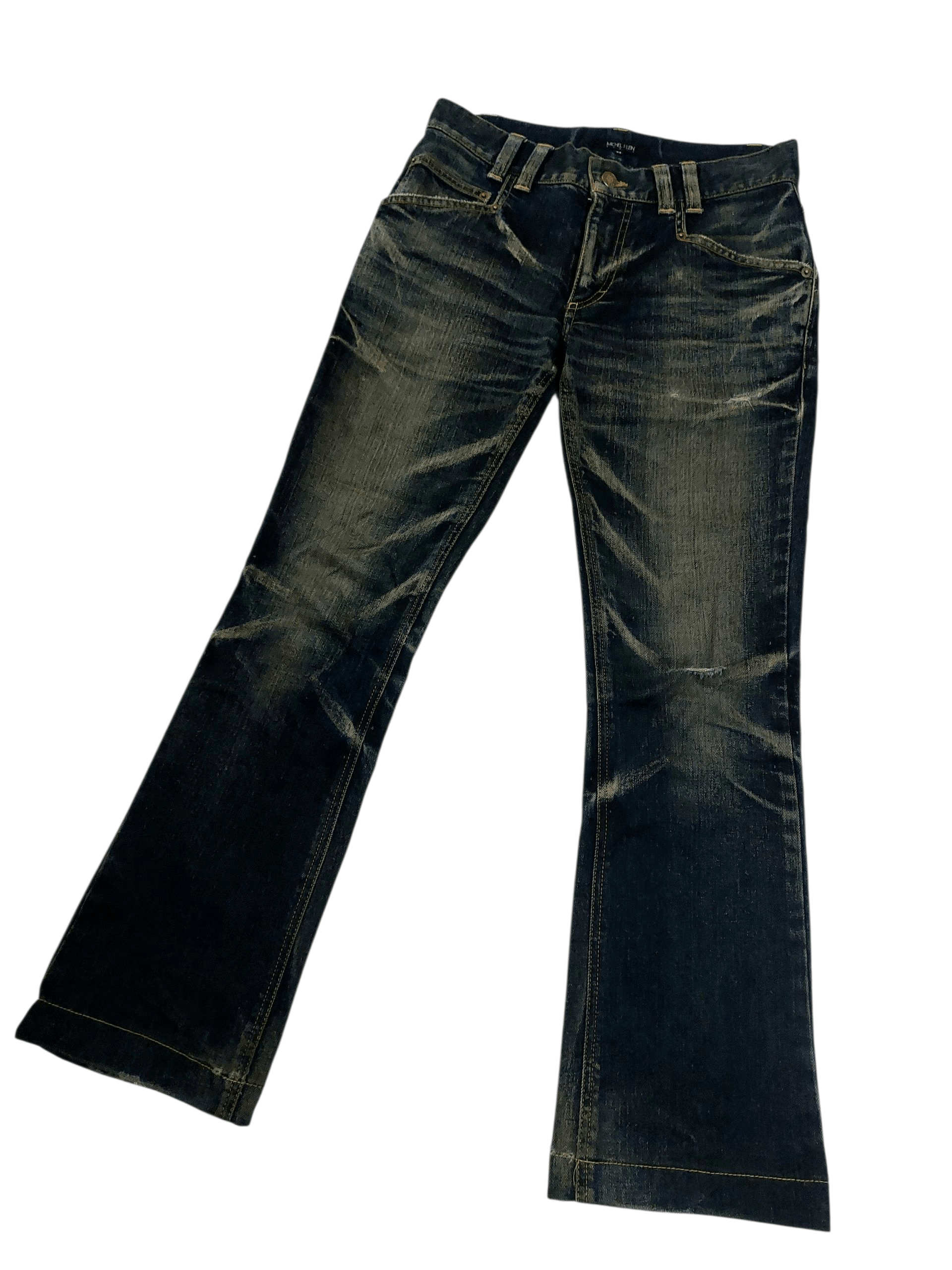 Tornado Mart MKlein Japan Flared Claws Mark Denim Size US 30 / EU 46 - 4 Thumbnail
