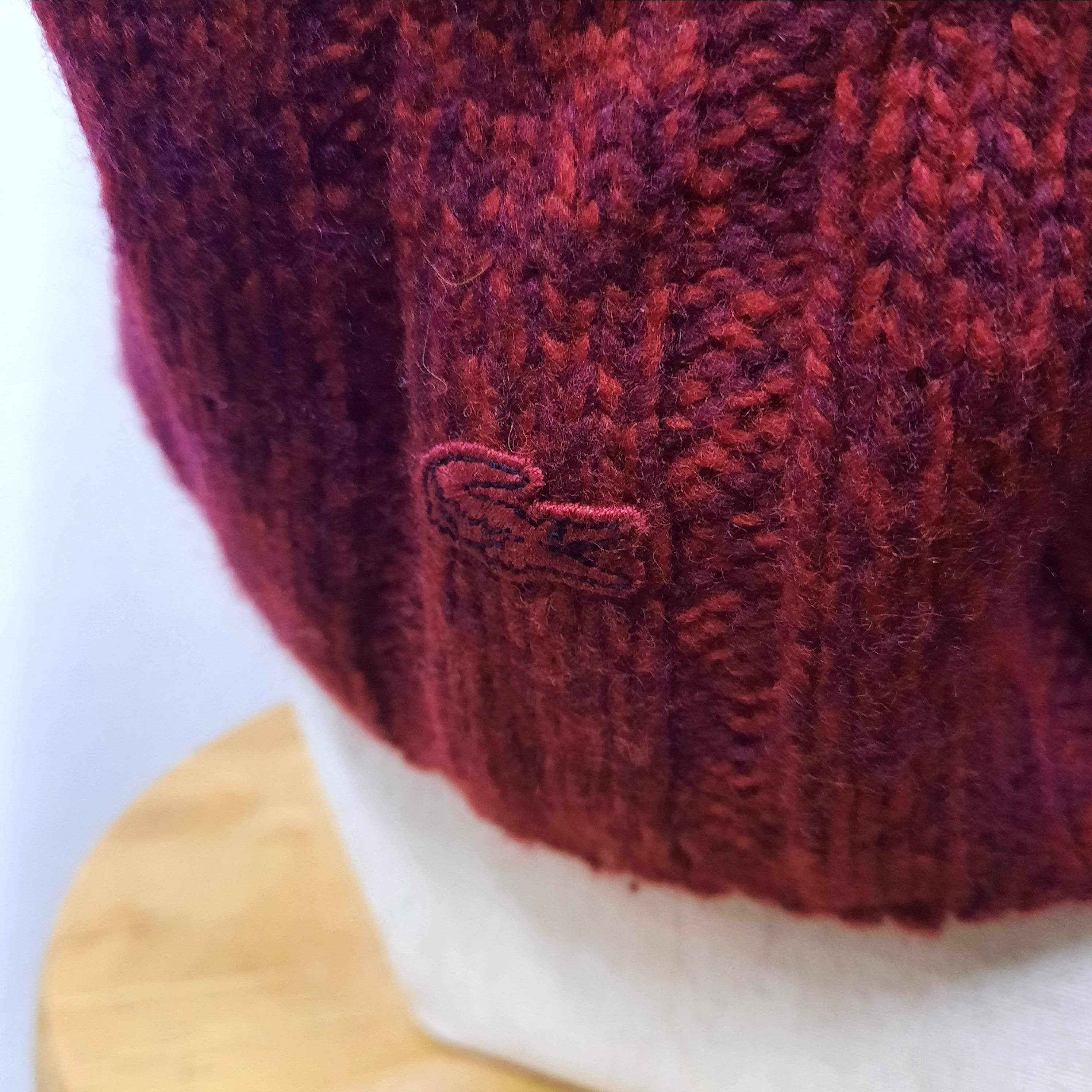 Lacoste 🐊 Lacoste red logo neck gaiter scarf Size ONE SIZE - 3 Thumbnail