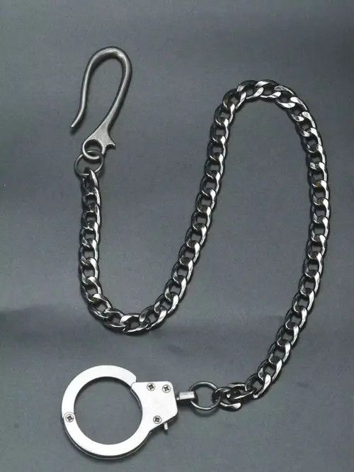 Jewelry Kamachi x natsu thumb cuff belt U hook pant chain Size ONE SIZE - 6 Thumbnail