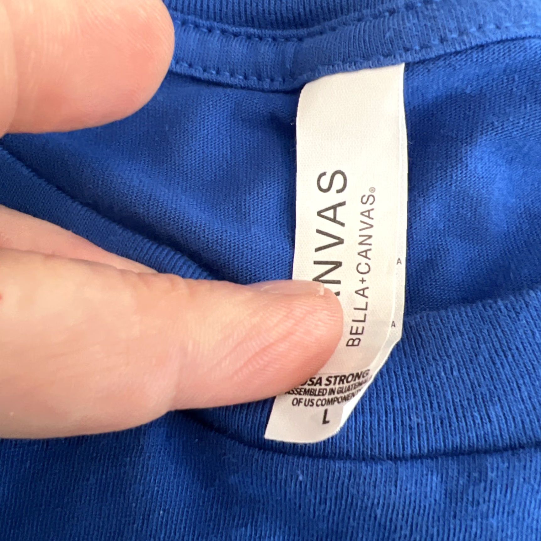 Apple VINTAGE Apple Mac Store Logo Employee? Shirt Adult L Blue Size US L / EU 52-54 / 3 - 3 Thumbnail