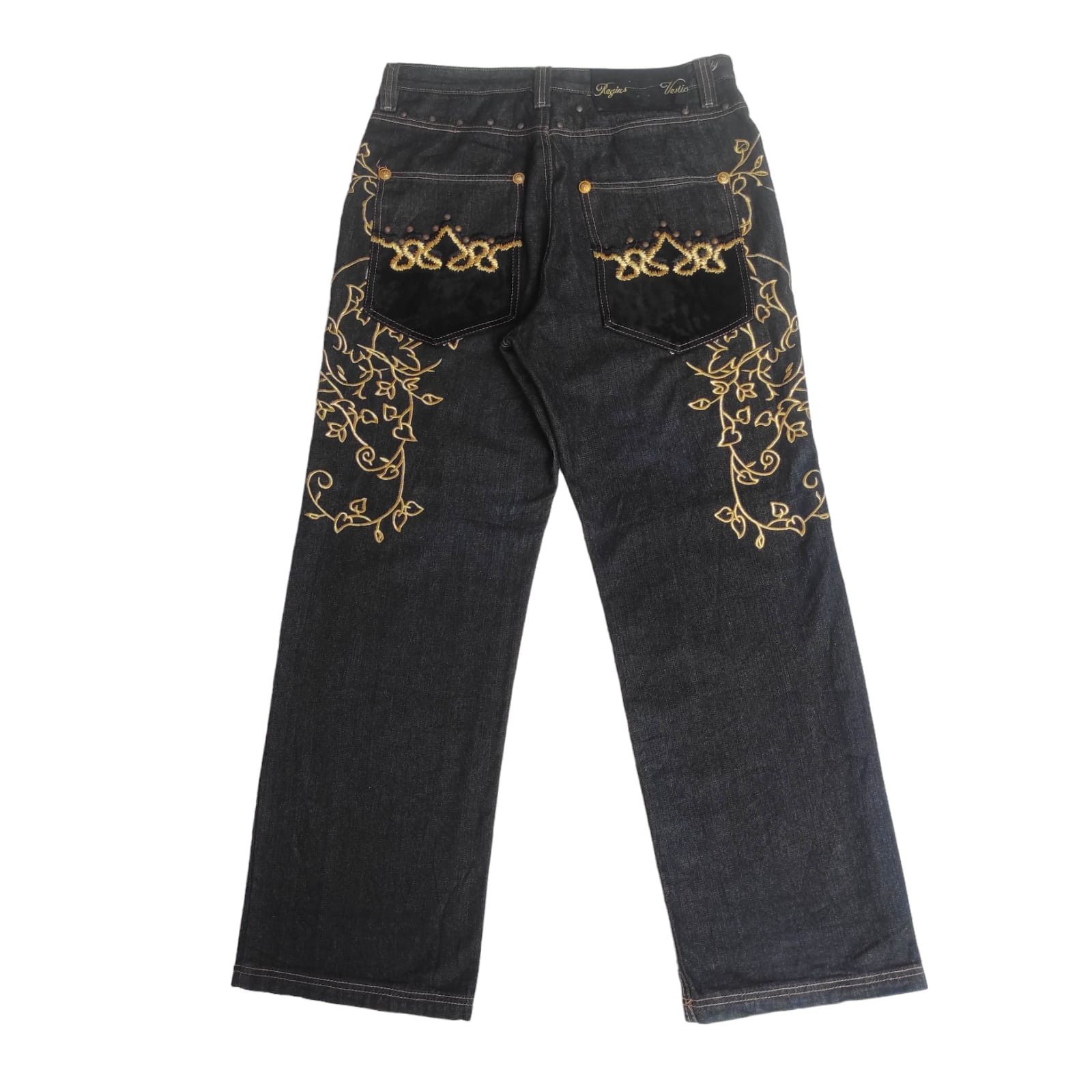 Hysteric Glamour Japanese Brand CROWN HOLDER Baggy Oversized Embroidery Size US 34 / EU 50 - 2 Thumbnail