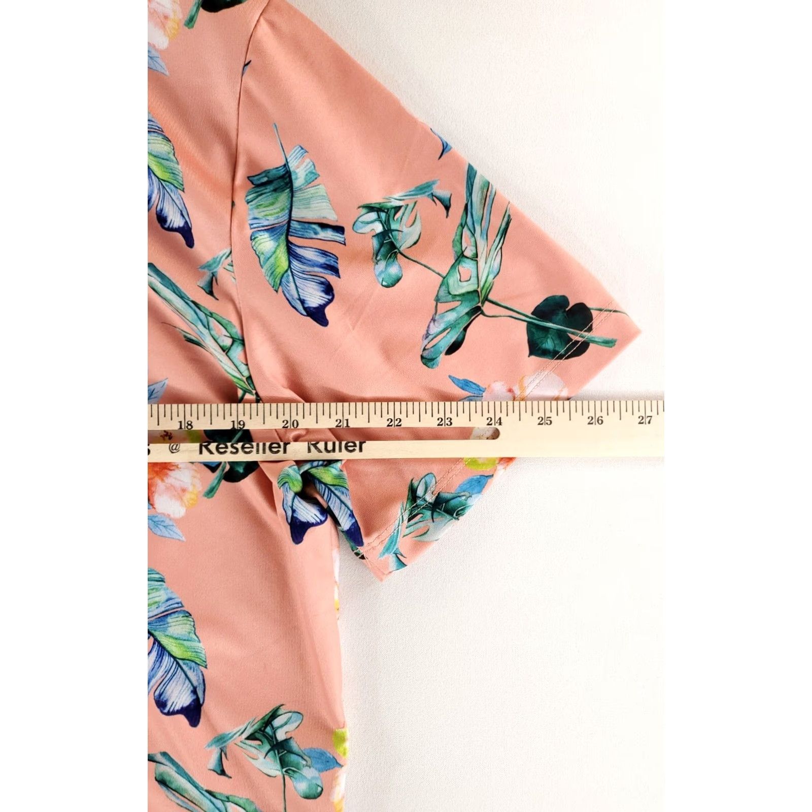 Vintage Bad Birdie Polo Shirt Pink Floral Short Sleeve Mens L Size US L / EU 52-54 / 3 - 6 Thumbnail