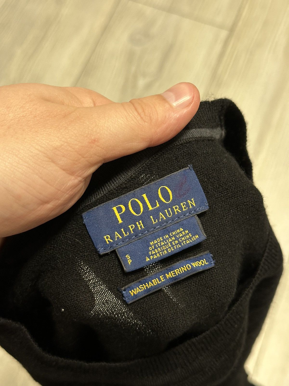 Ralph Lauren Polo Ralph Lauren Merino Wool Crew Neck Sweater Size US S / EU 44-46 / 1 - 3 Thumbnail