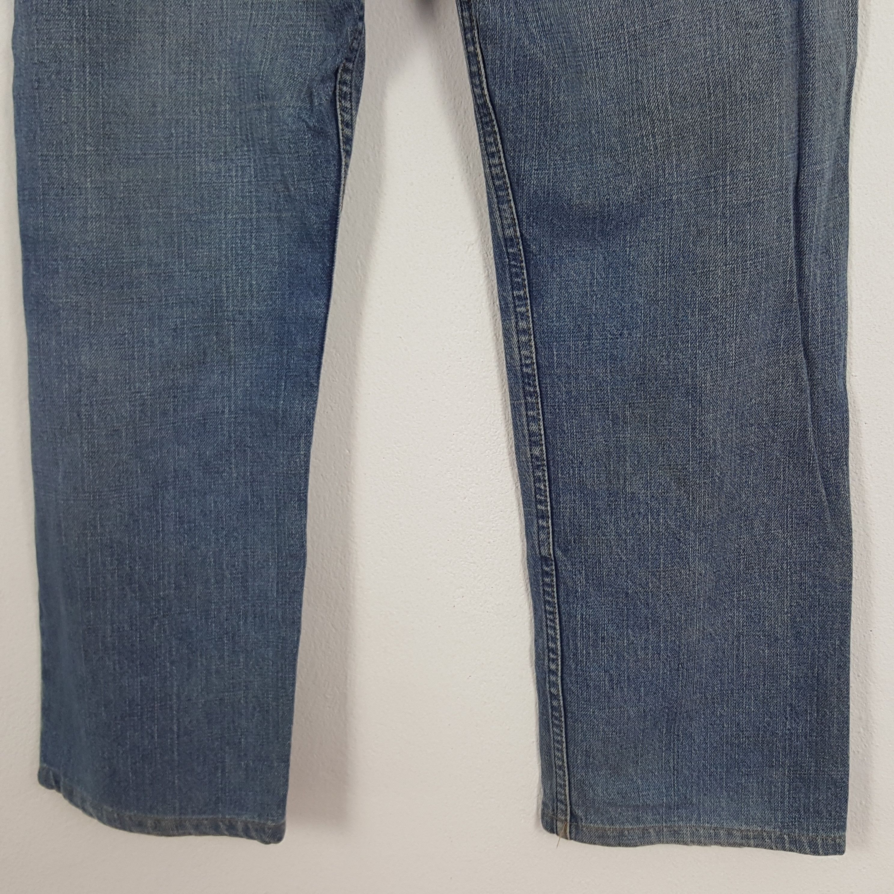 Stussy × Vintage Vintage Stussy Workgear Custom Art Logo Denim Jeans Size US 30 / EU 46 - 5 Thumbnail