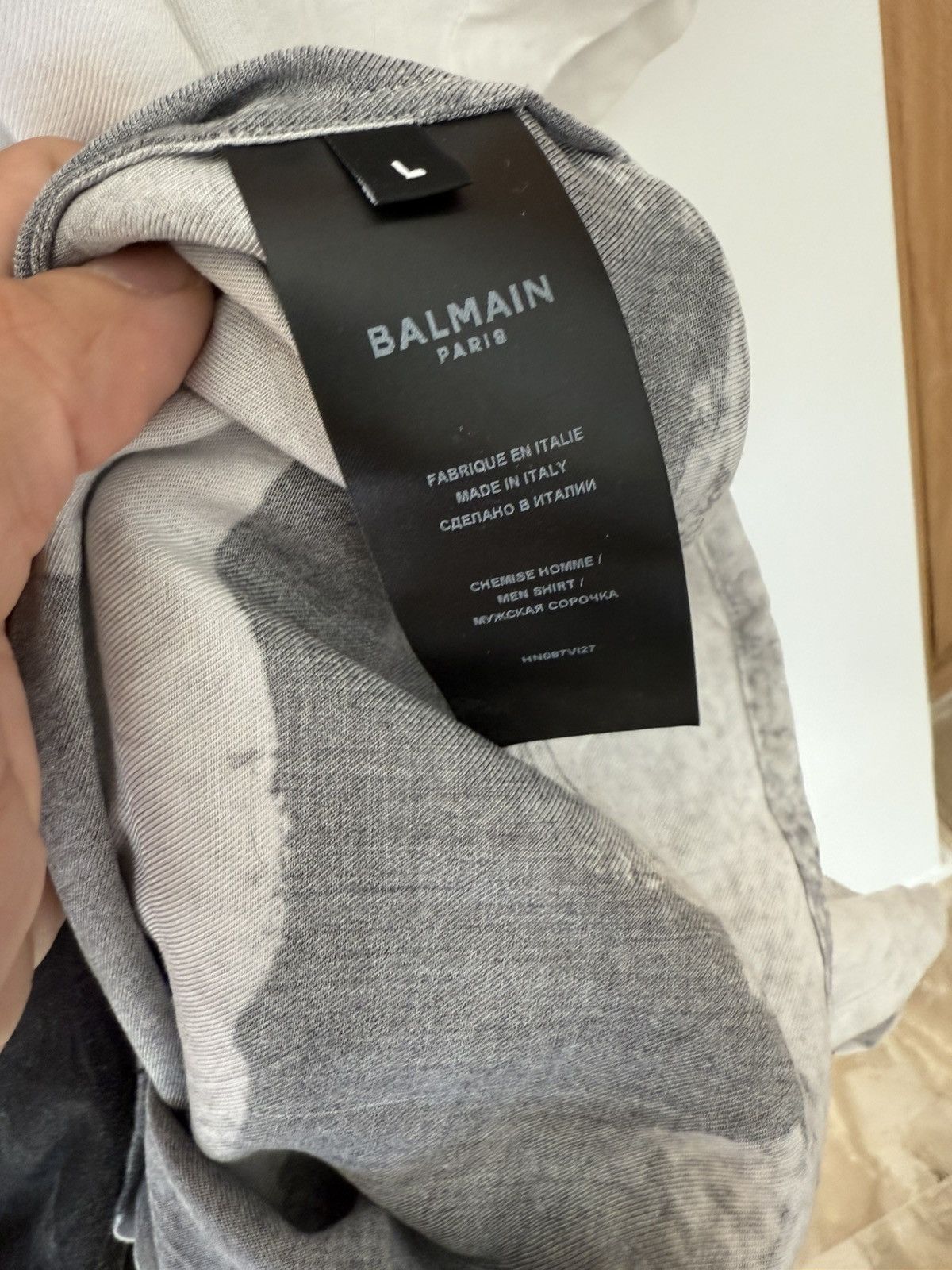 Balmain Balmain Jeans viscose shirt Size US L / EU 52-54 / 3 - 5 Thumbnail
