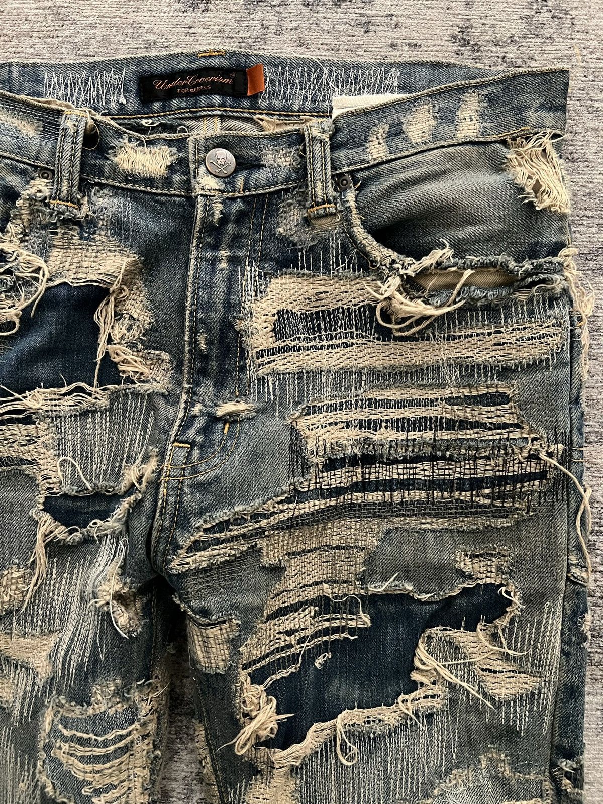 Undercover Undercover 85 blue denim Size US 30 / EU 46 - 6 Thumbnail