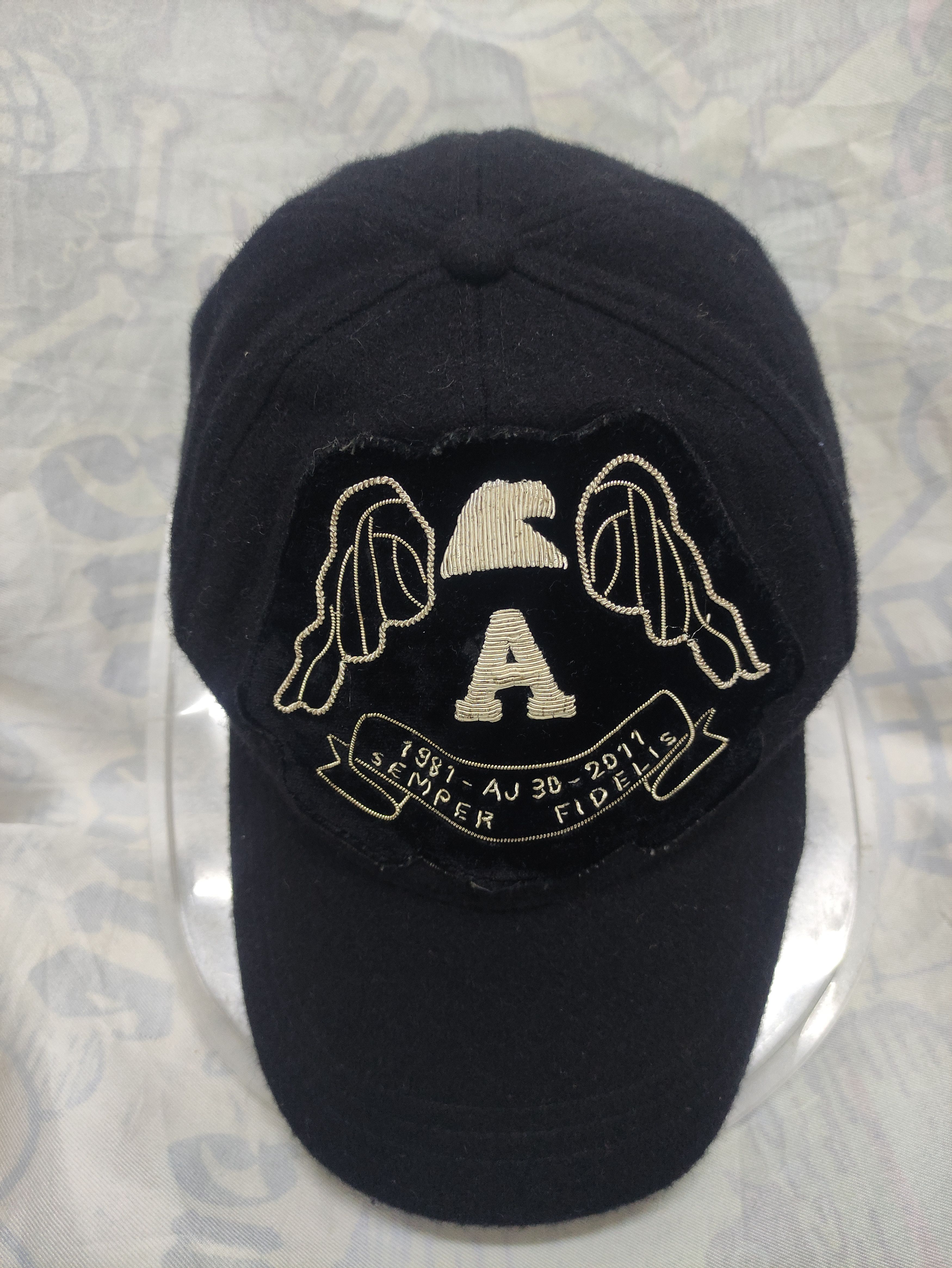 Armani ARMANI JEANS 30TH ANNIVERSARY SEMPER FIDELIS WOOL CAP Size ONE SIZE - 3 Thumbnail