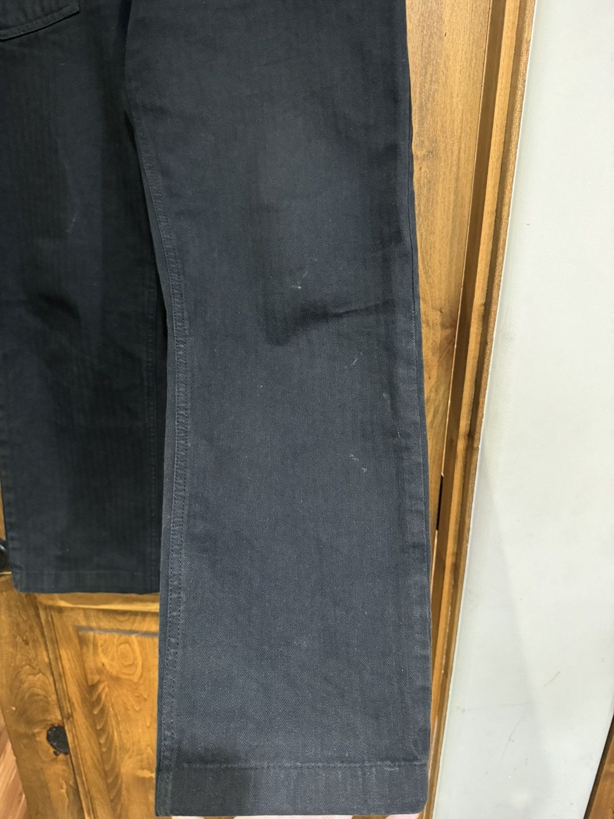 Uniform Bridge Uniform Bridge Herringbone HBT Fatigue Baker Pants Black Size US 30 / EU 46 - 14 Thumbnail