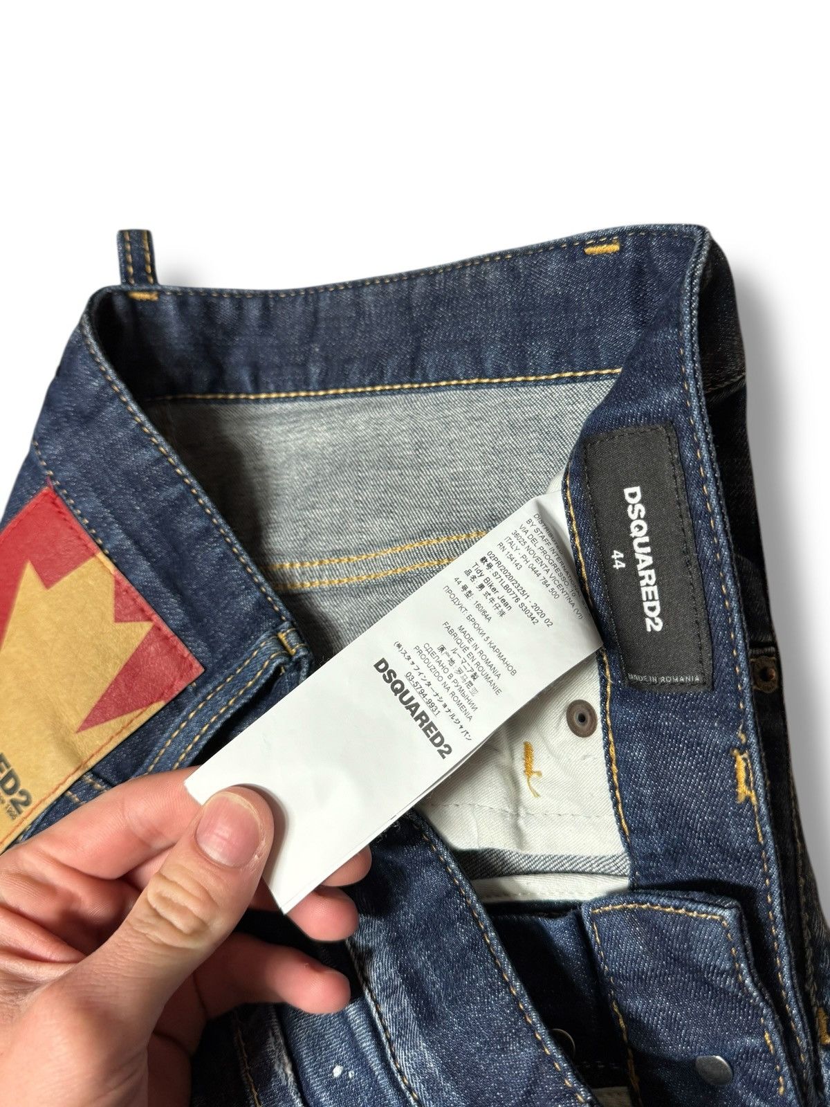 Dsquared2 Luxury Drip Dsquared2 Jeans pants distressed hype y2k opium Size US 30 / EU 46 - 12 Thumbnail