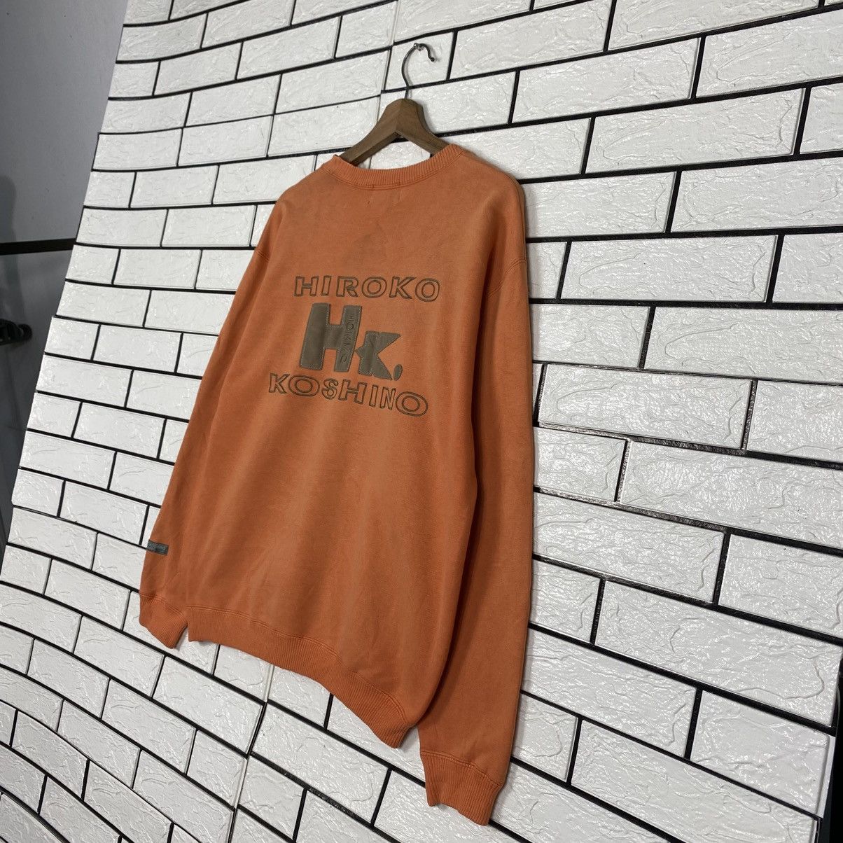 Japanese Brand 📌Vintage Sweatshirt Hiroko Koshino Big Logo Size US M / EU 48-50 / 2 - 11 Thumbnail